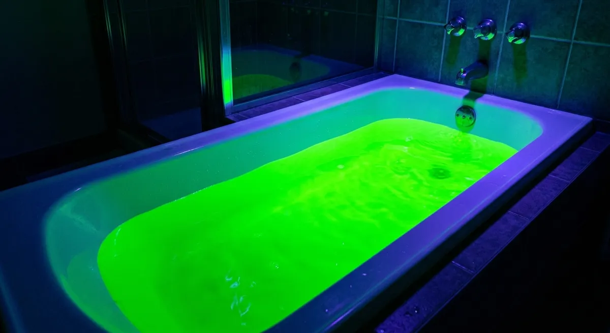 fluorescéine UV détection fuite