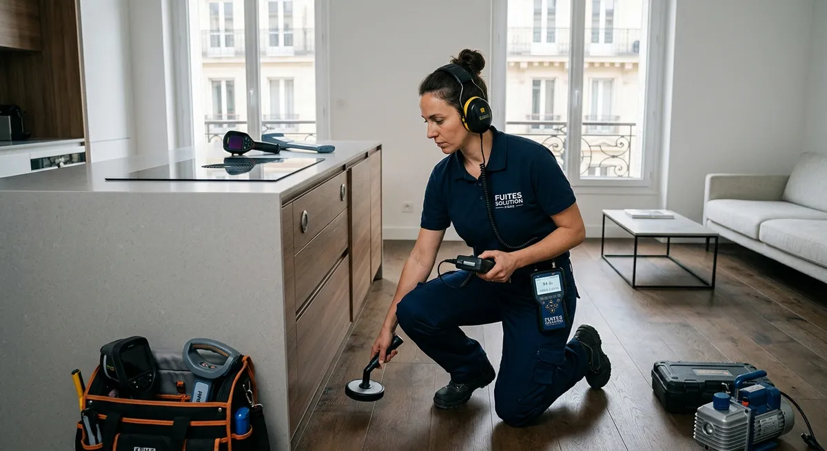 recherche fuite eau Paris 3